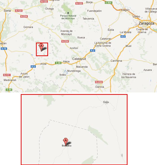 Imagen de Bordalba mapa 50229 4 