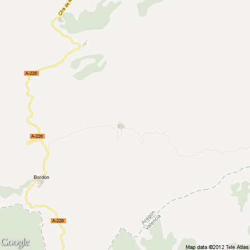 Imagen de Bordón mapa 44563 2 