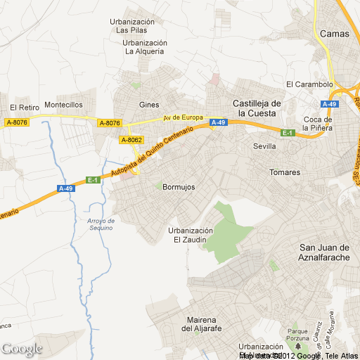 Imagen de Bormujos mapa 41930 1 