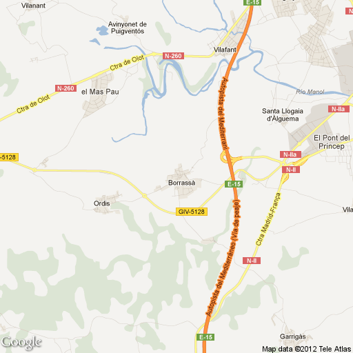 Imagen de Borrassà mapa 17770 1 