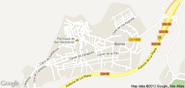 Imagen de Borriol mapa 12190 6 