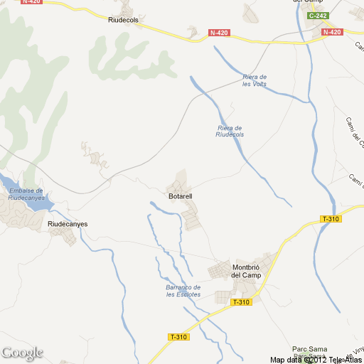 Imagen de Botarell mapa 43772 1 