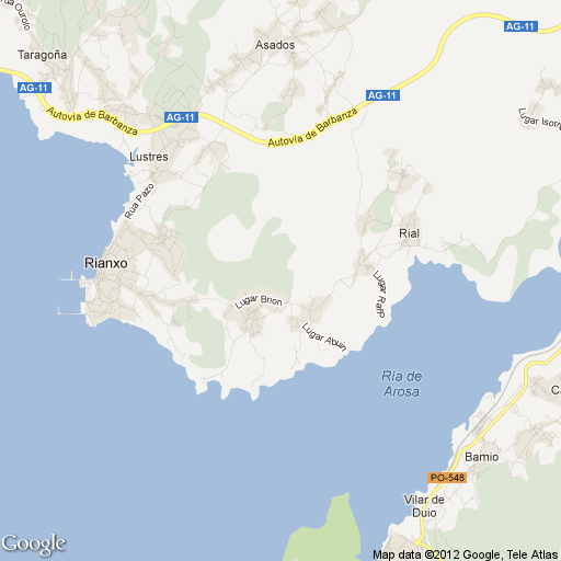 Imagen de Brión mapa 15865 1 