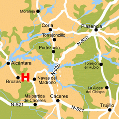 Imagen de Brozas mapa 10950 3 