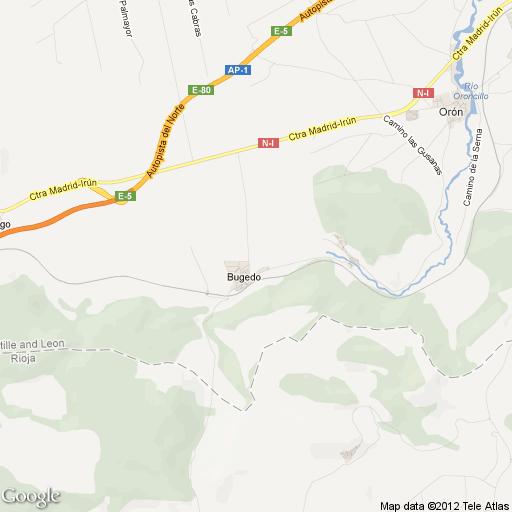 Imagen de Bugedo mapa 09293 1 