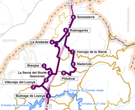 Imagen de Buitrago del Lozoya mapa 28730 3 