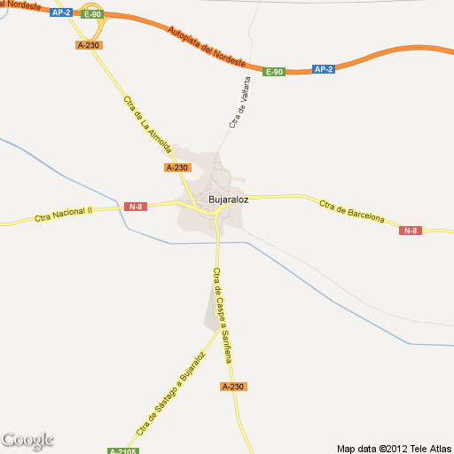 Imagen de Bujaraloz mapa 50177 1 
