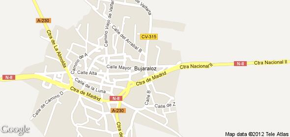 Imagen de Bujaraloz mapa 50177 4 