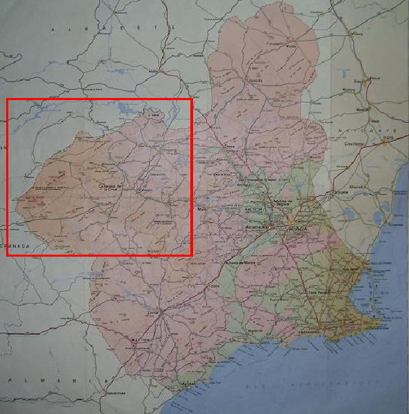 Imagen de Bullas mapa 30180 5 