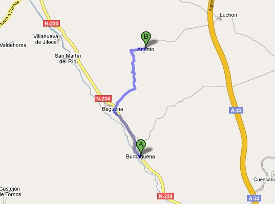 Imagen de Burbáguena mapa 44330 5 