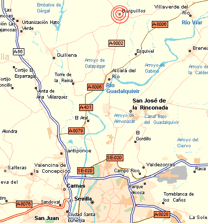 Imagen de Burguillos mapa 41220 1 