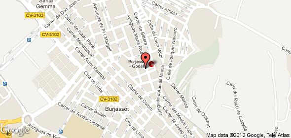 Imagen de Burjassot mapa 46100 5 