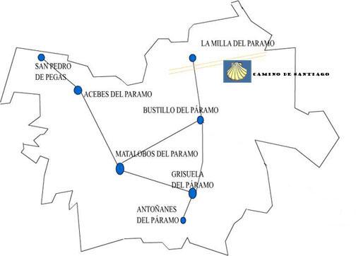 Imagen de Bustillo del Páramo mapa 24357 5 