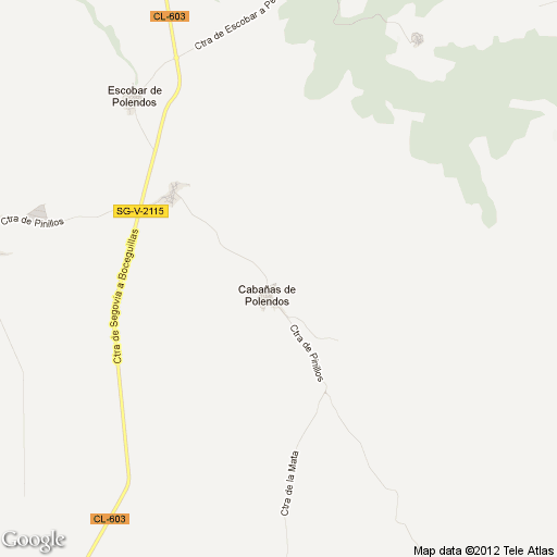 Imagen de Cabañas de Polendos mapa 40392 1 