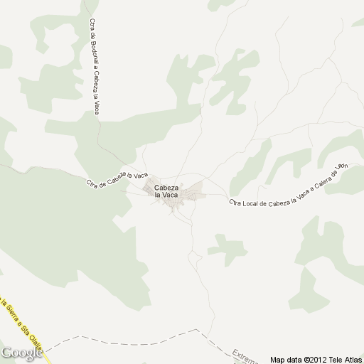 Imagen de Cabeza la Vaca mapa 06293 1 