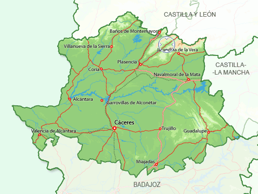 Imagen de Cabezuela del Valle mapa 10610 1 