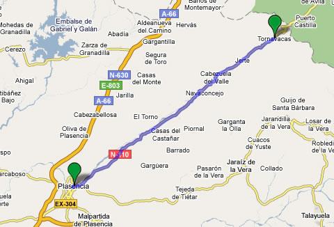 Imagen de Cabezuela del Valle mapa 10610 3 
