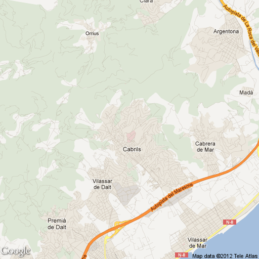 Imagen de Cabrils mapa 08348 1 
