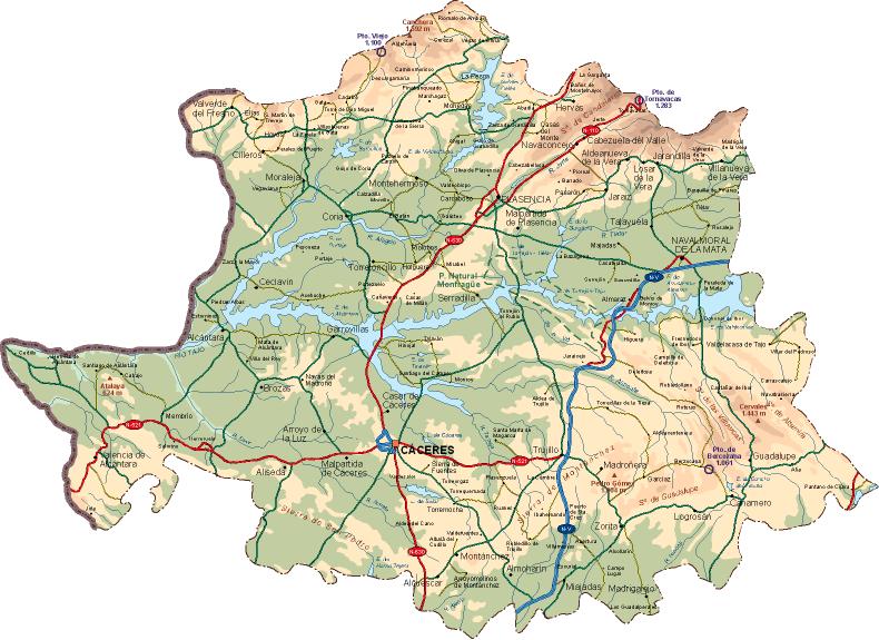 Imagen de Cáceres mapa 10003 1 