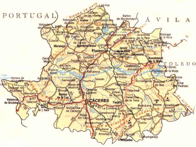 Imagen de Cáceres mapa 10003 5 