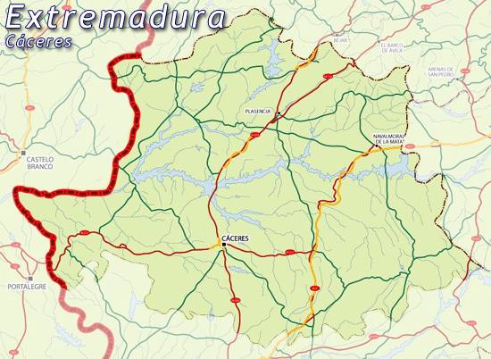 Imagen de Cáceres mapa 10003 6 