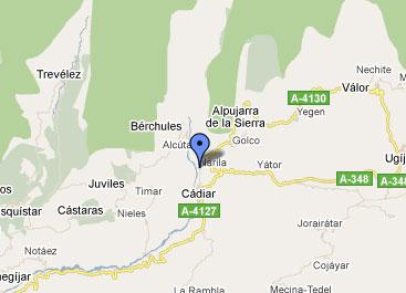 Imagen de Cádiar mapa 18440 2 