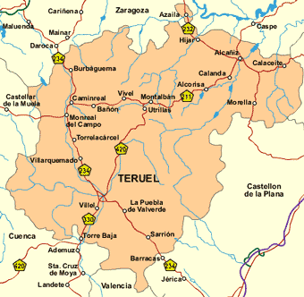 Imagen de Calamocha mapa 44200 4 