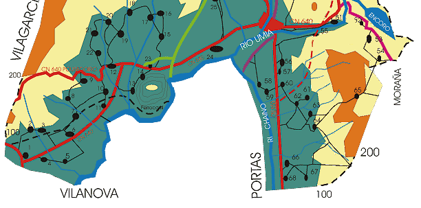 Imagen de Caldas de Reis mapa 36650 5 