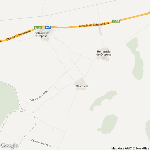Imagen de Caleruela mapa 45589 2 