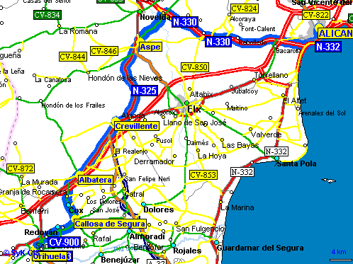 Imagen de Callosa de Segura mapa 03360 5 