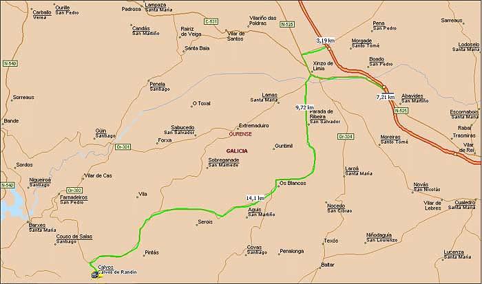 Imagen de Calvos mapa 32648 2 