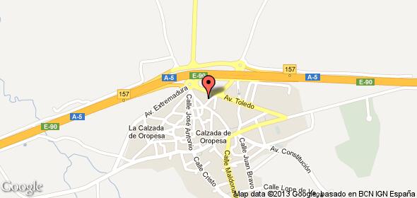 Imagen de Calzada de Oropesa mapa 45580 2 