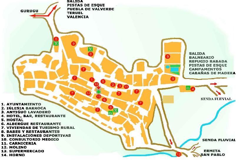 Imagen de Camarena de la Sierra mapa 44459 5 