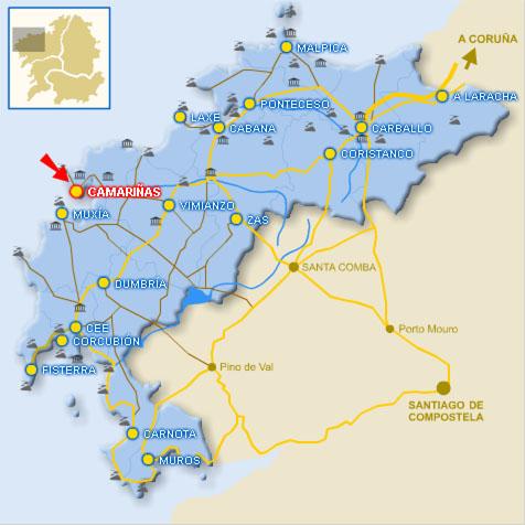 Imagen de Camariñas mapa 15123 2 