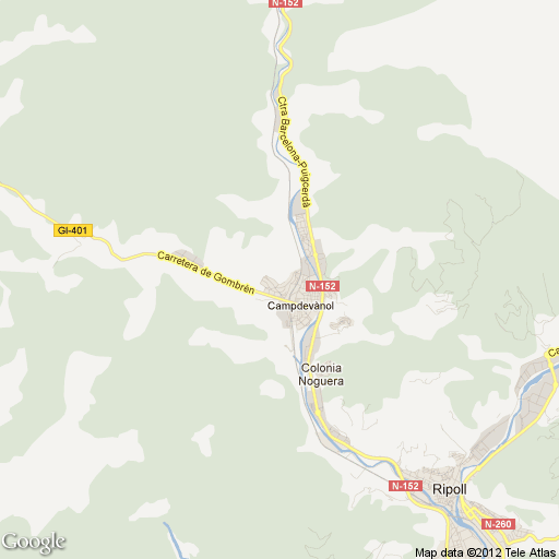 Imagen de Campdevànol mapa 17530 1 