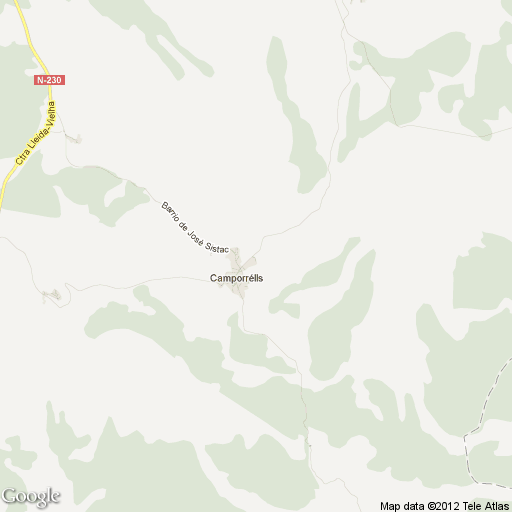 Imagen de Camporrélls mapa 22570 1 