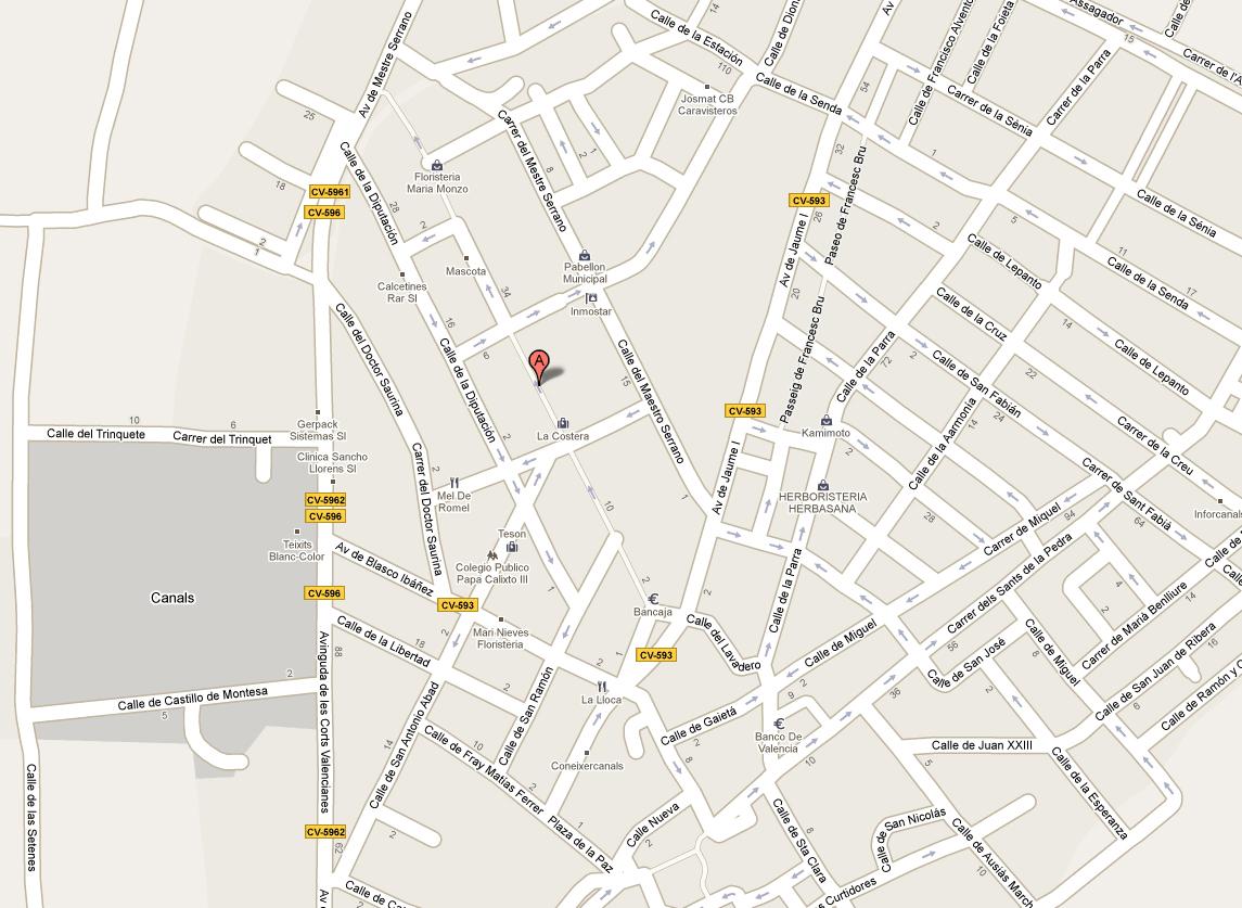 Imagen de Canals mapa 46650 3 