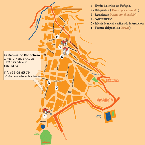 Imagen de Candelario mapa 37710 1 