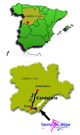 Imagen de Candelario mapa 37710 2 
