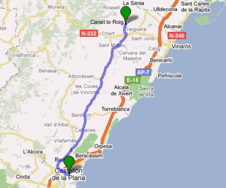 Imagen de Canet lo Roig mapa 12350 4 