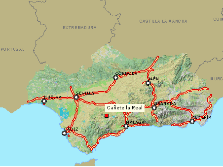 Imagen de Cañete la Real mapa 29340 3 