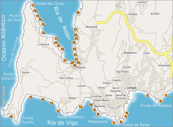 Imagen de Cangas mapa 33547 2 