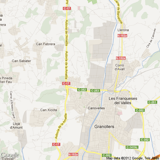 Imagen de Canovelles mapa 08420 1 
