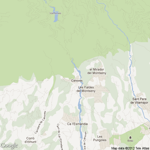 Imagen de Cànoves mapa 08445 1 