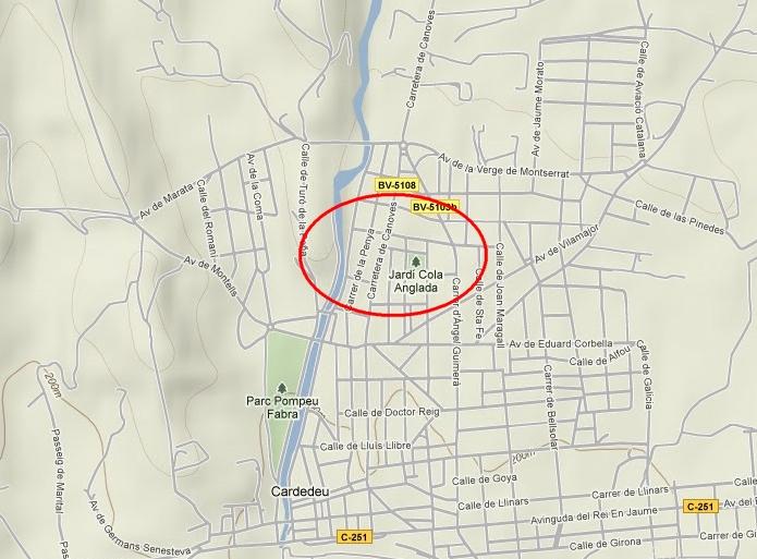 Imagen de Cànoves mapa 08445 2 