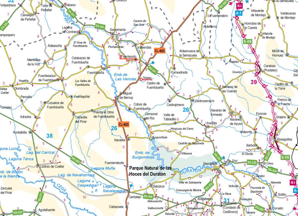 Imagen de Cantalejo mapa 40320 2 