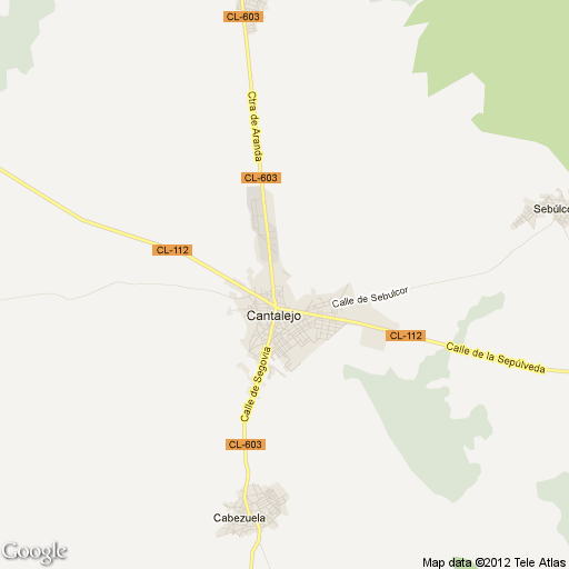Imagen de Cantalejo mapa 40320 4 
