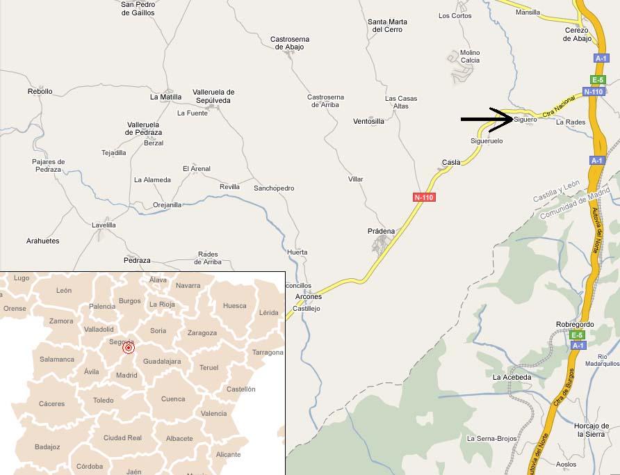 Imagen de Cantalejo mapa 40320 5 