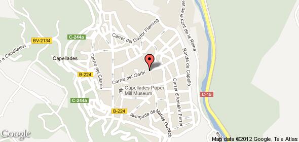 Imagen de Capellades mapa 08786 5 