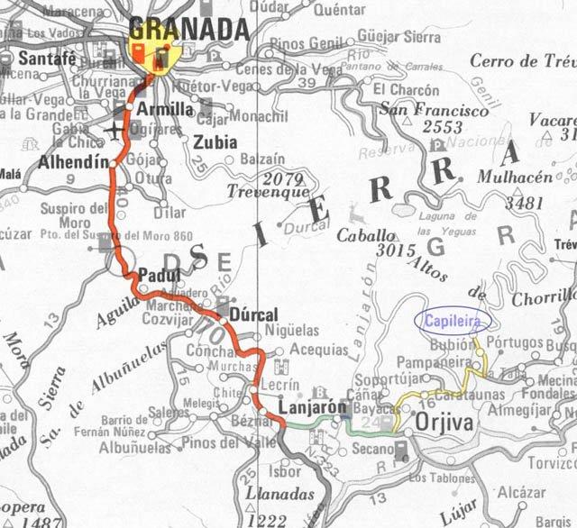 Imagen de Capileira mapa 18413 1 